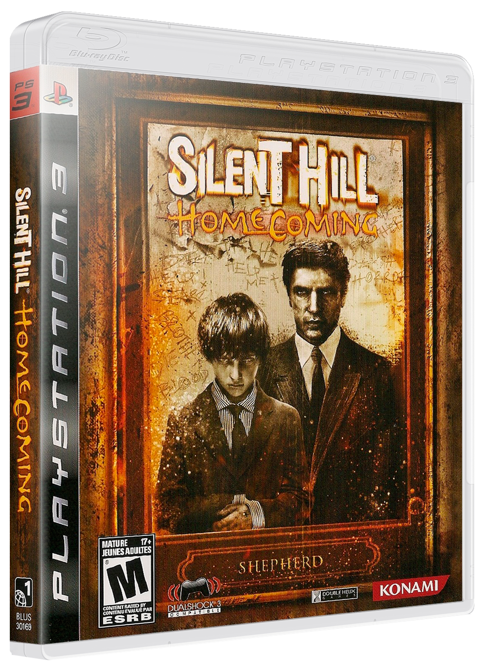 Silent Hill Homecoming box art for Playstation 3